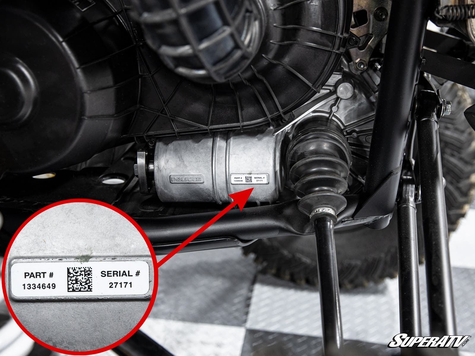 POLARIS RANGER XP 900 COMPLETE HEAVY-DUTY TRANSMISSION