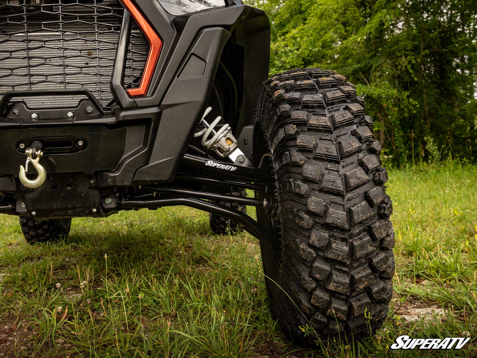 POLARIS RZR XP TURBO HIGH CLEARANCE 2" FORWARD OFFSET A-ARMS