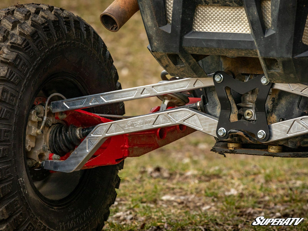 POLARIS RZR XP TURBO HIGH CLEARANCE BILLET ALUMINUM RADIUS ARMS