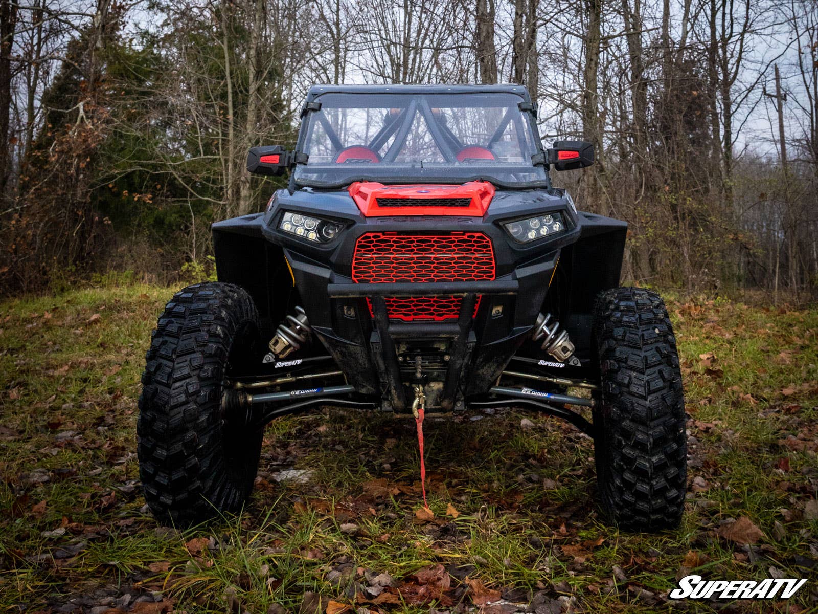 POLARIS RZR XP TURBO HIGH CLEARANCE 1.5" FORWARD OFFSET A-ARMS (CHROMOLY)