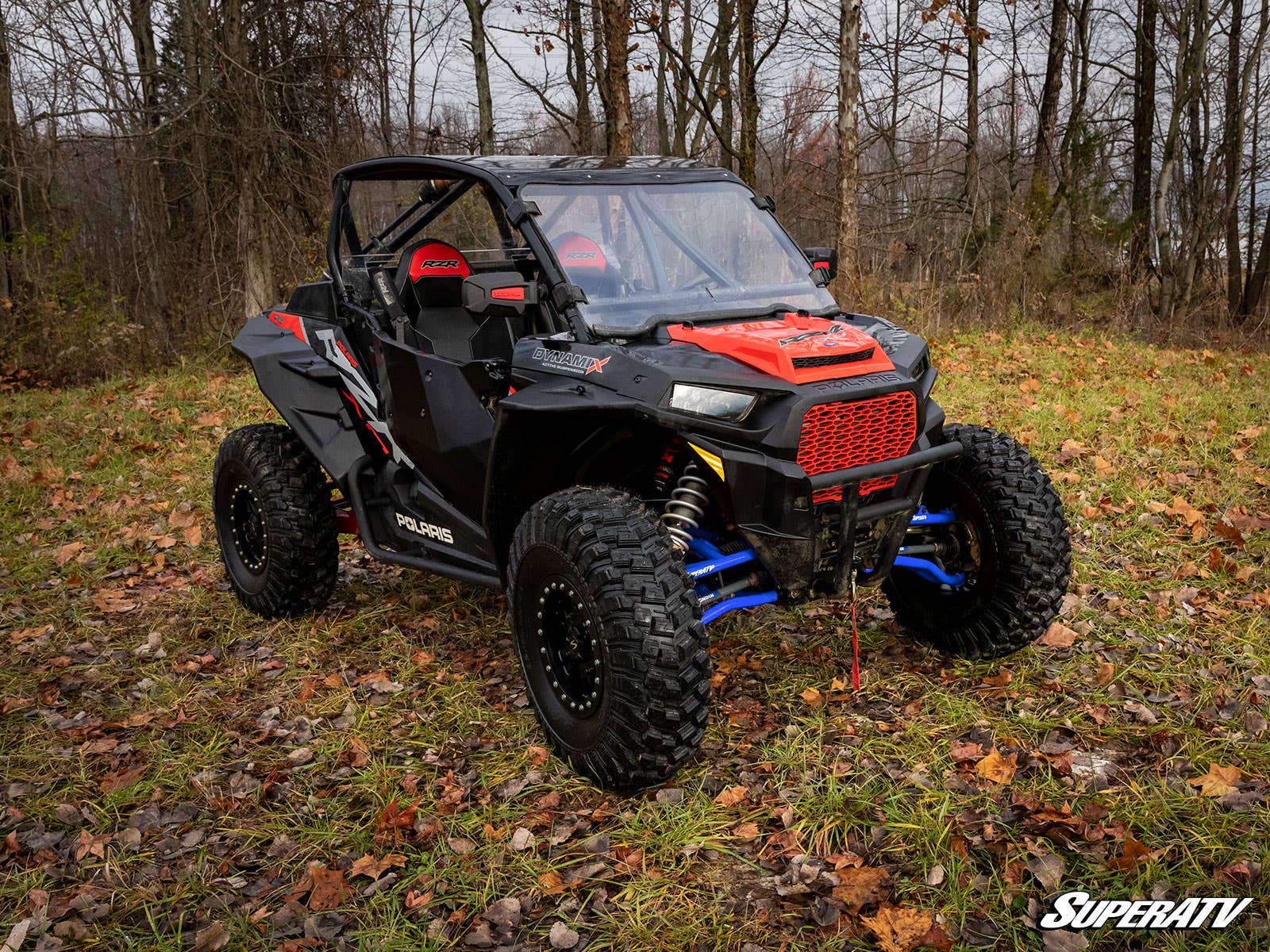 POLARIS RZR XP TURBO HIGH CLEARANCE 1.5" FORWARD OFFSET A-ARMS (CHROMOLY)