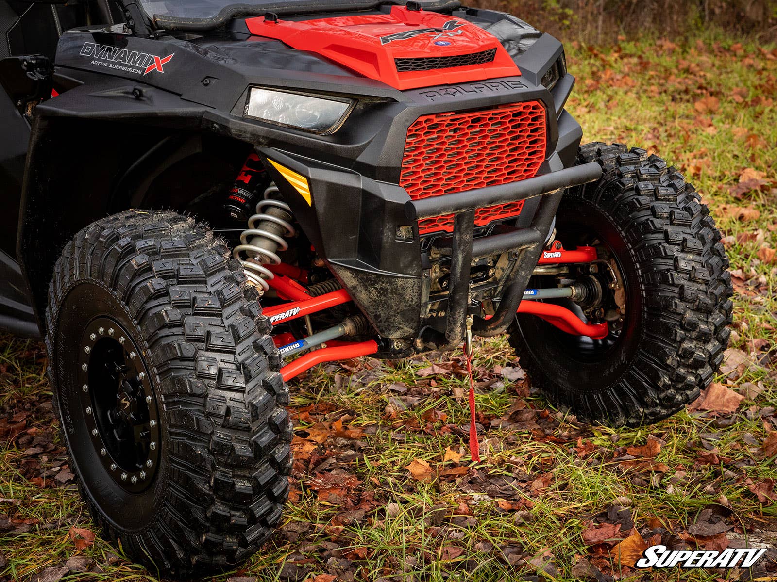 POLARIS RZR XP TURBO HIGH CLEARANCE 1.5" FORWARD OFFSET A-ARMS (CHROMOLY)