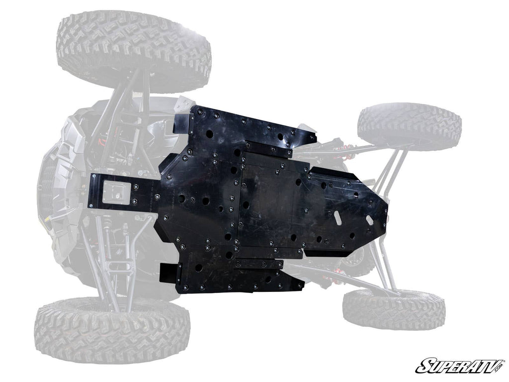POLARIS RZR XP TURBO S FULL SKID PLATE