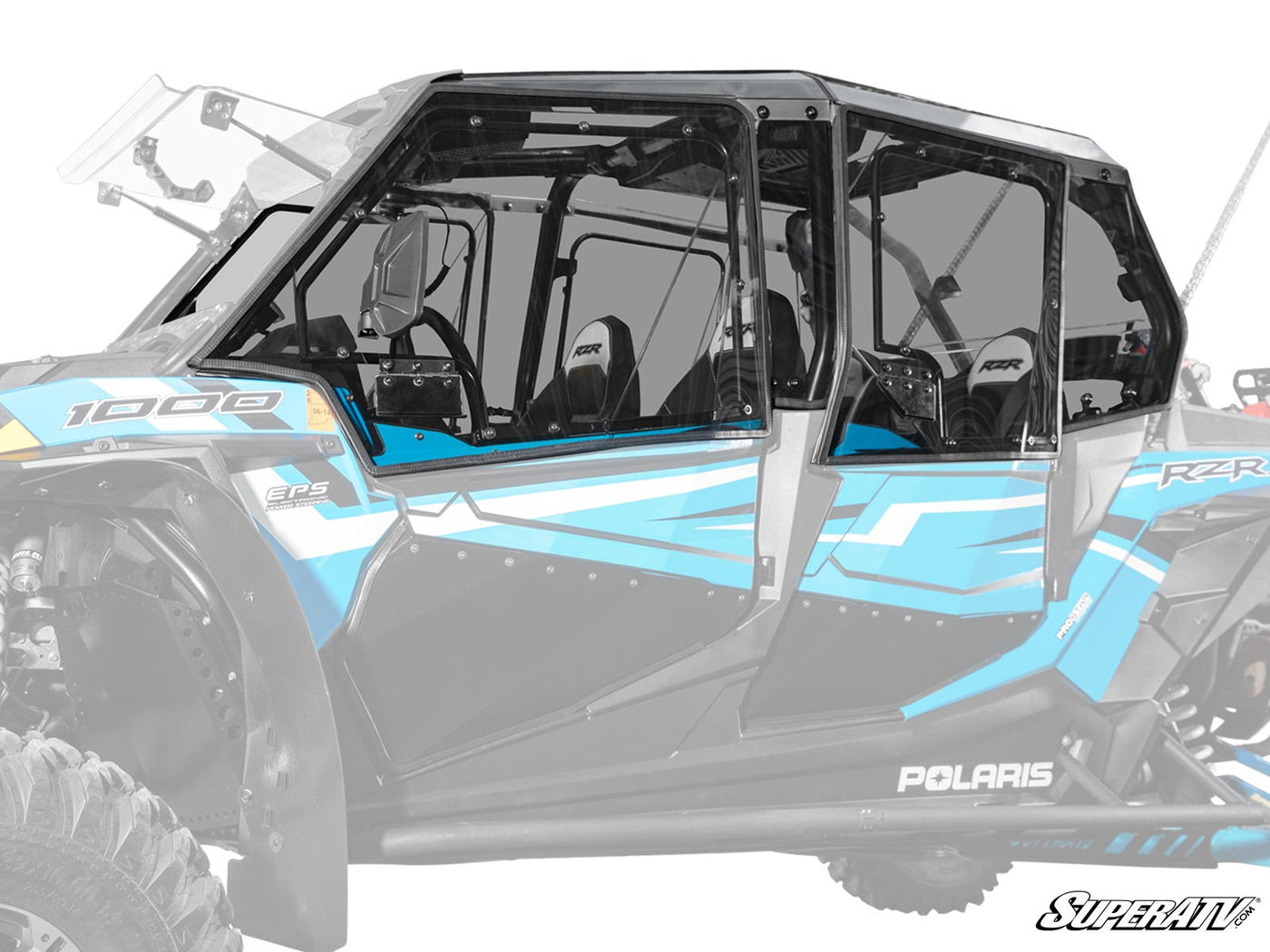 POLARIS RZR XP 4 TURBO HARD CAB ENCLOSURE UPPER DOORS