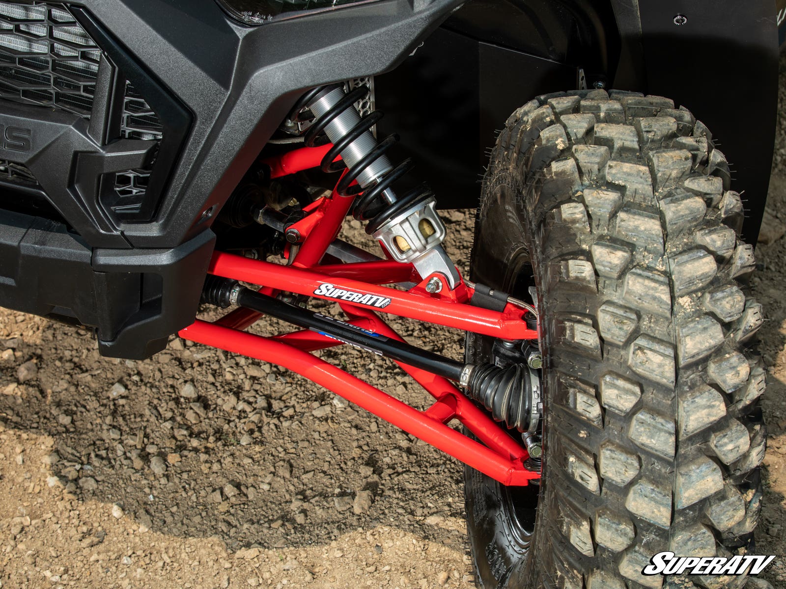 POLARIS RZR XP TURBO HIGH CLEARANCE 1.5" FORWARD OFFSET A-ARMS