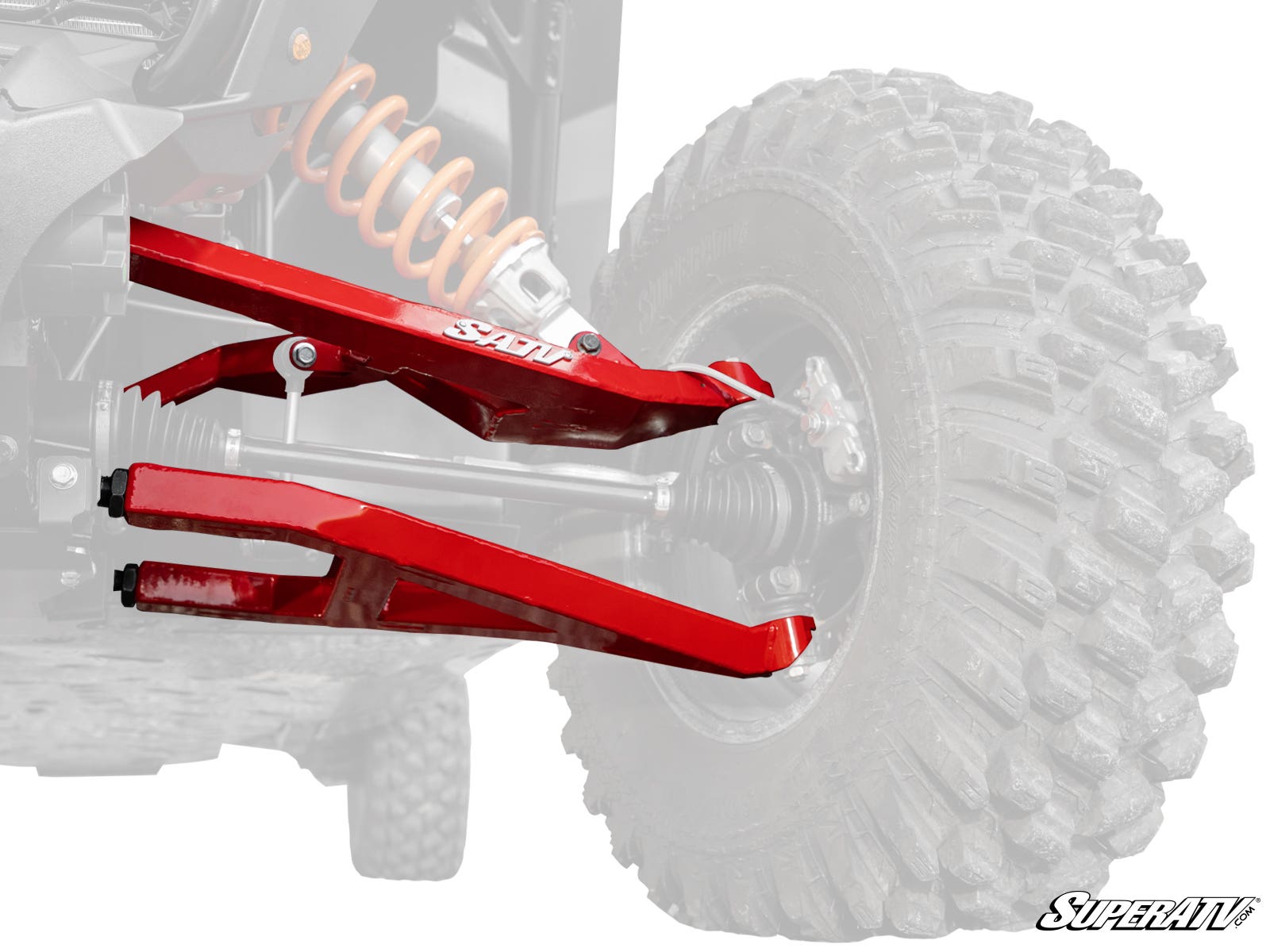 POLARIS RZR XP SIDEWINDER A-ARMS—1.5" FORWARD OFFSET
