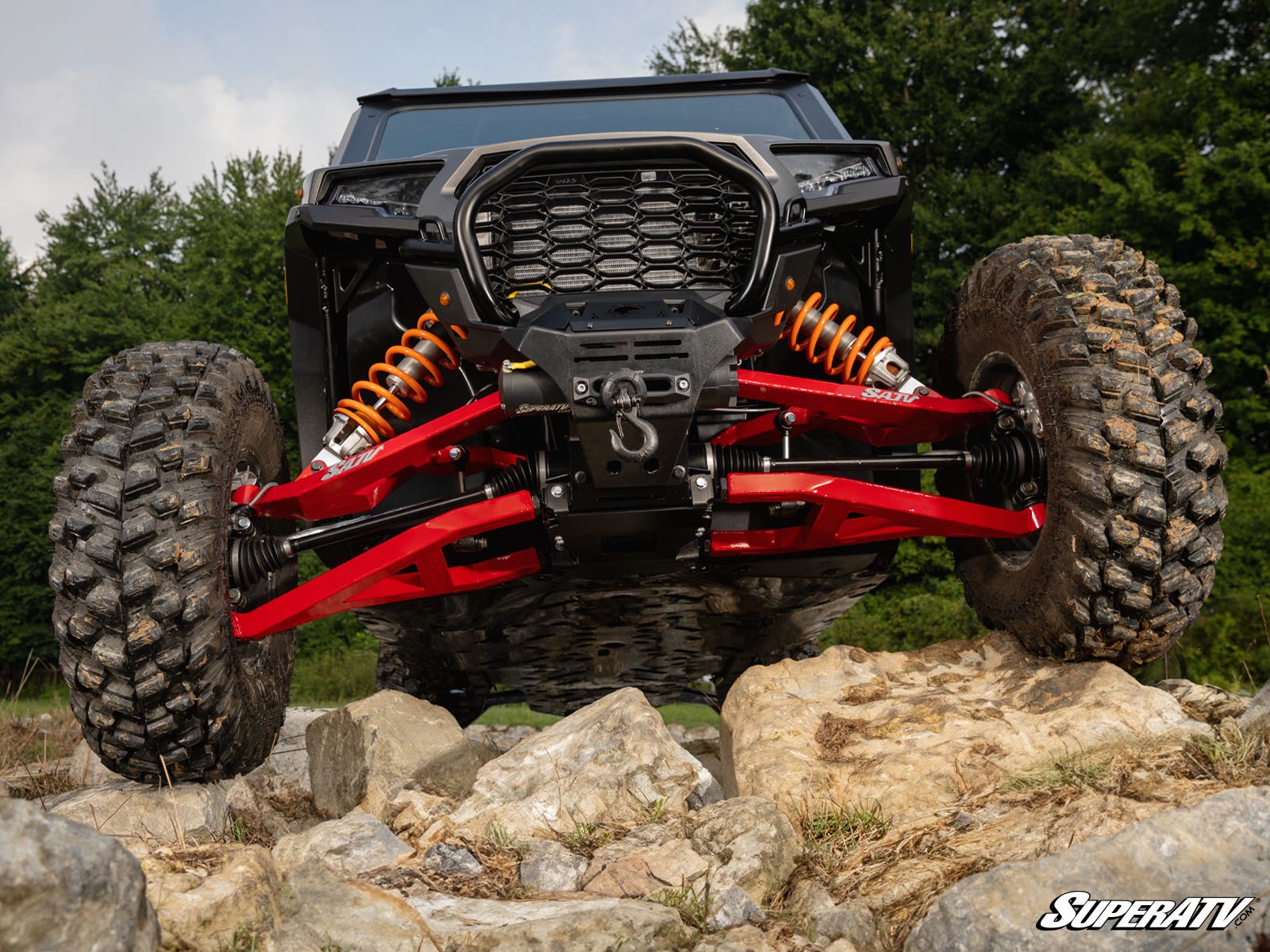 POLARIS RZR XP SIDEWINDER A-ARMS—1.5" FORWARD OFFSET