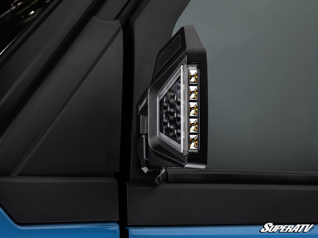 POLARIS XPEDITION DUAL SECTION LED SIDE-VIEW MIRRORS