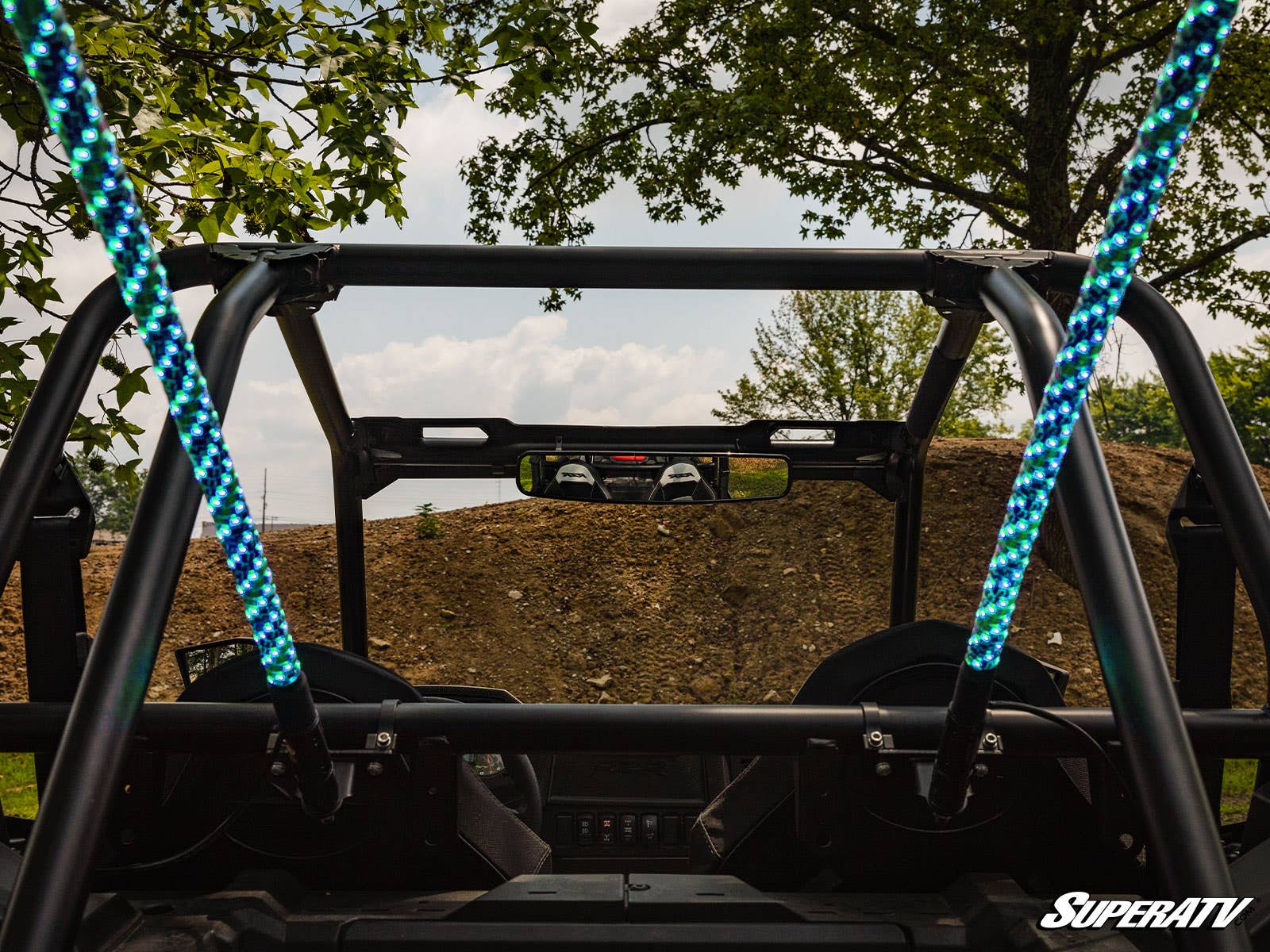 CFMOTO 17" CURVED REAR VIEW MIRROR
