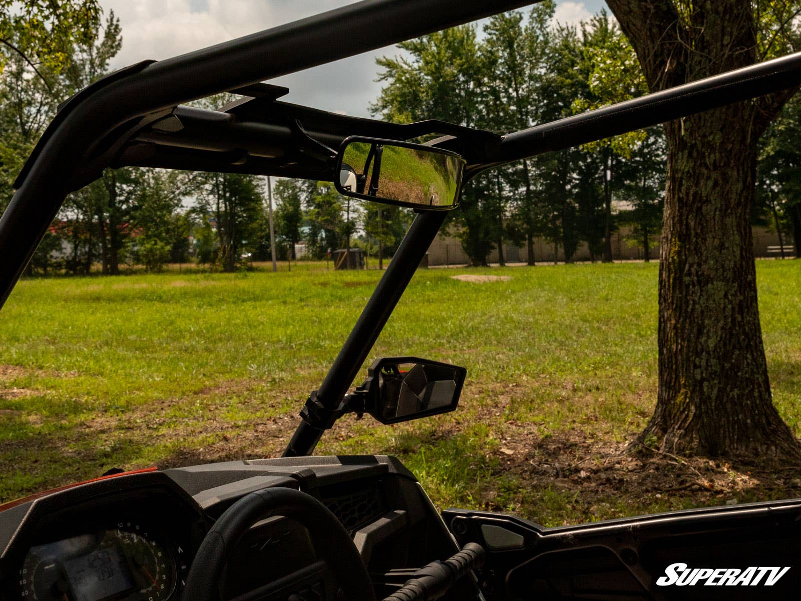 CFMOTO 17" CURVED REAR VIEW MIRROR