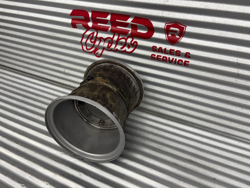 1985 Honda FourTrax TRX125 Rear Wheel OEM 42712-VM6-000 / 42713-VM6-000