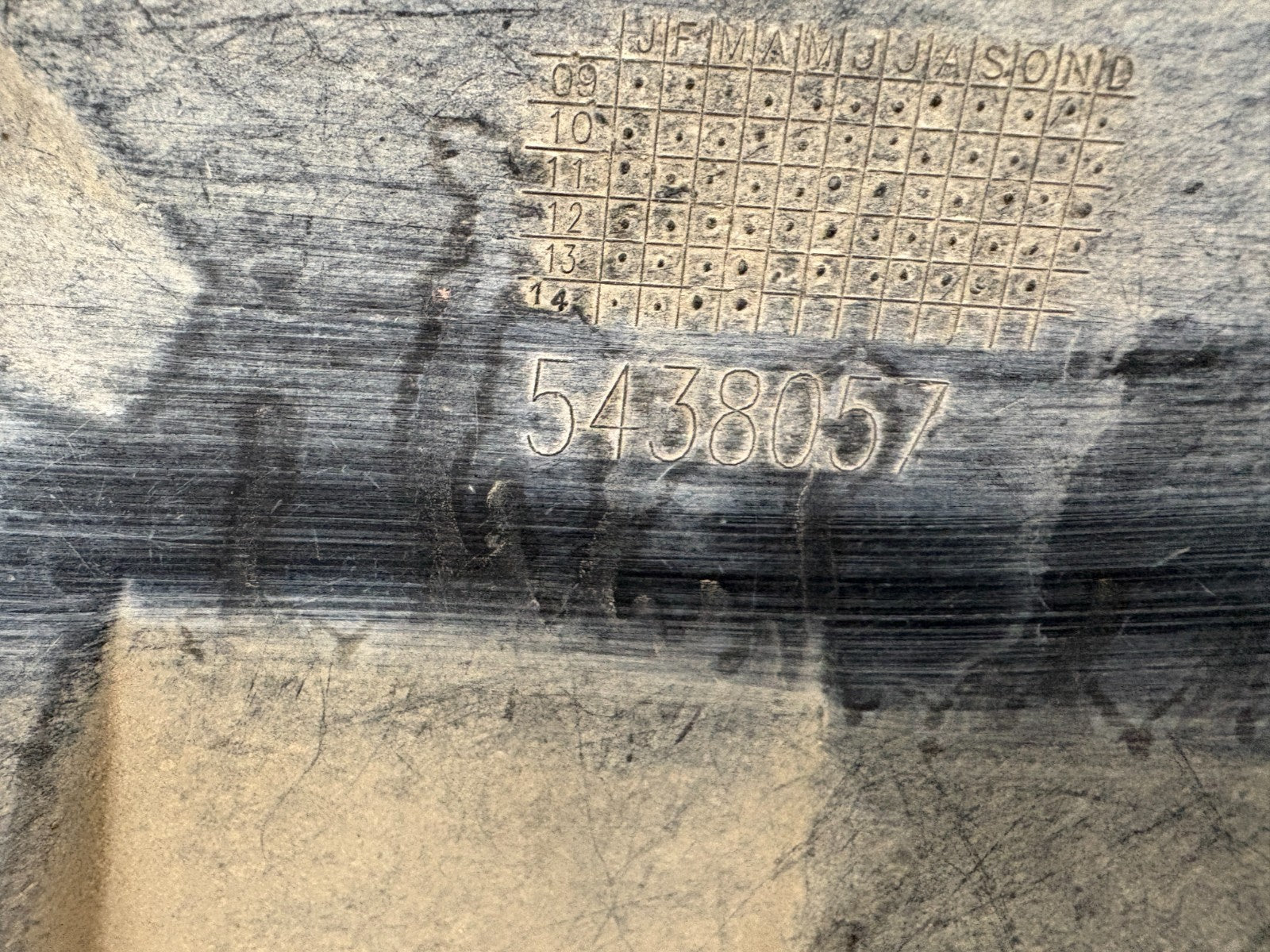 2014 Polaris Ranger 570 Crew EFI Front Right Fender Black OEM 5438057-070