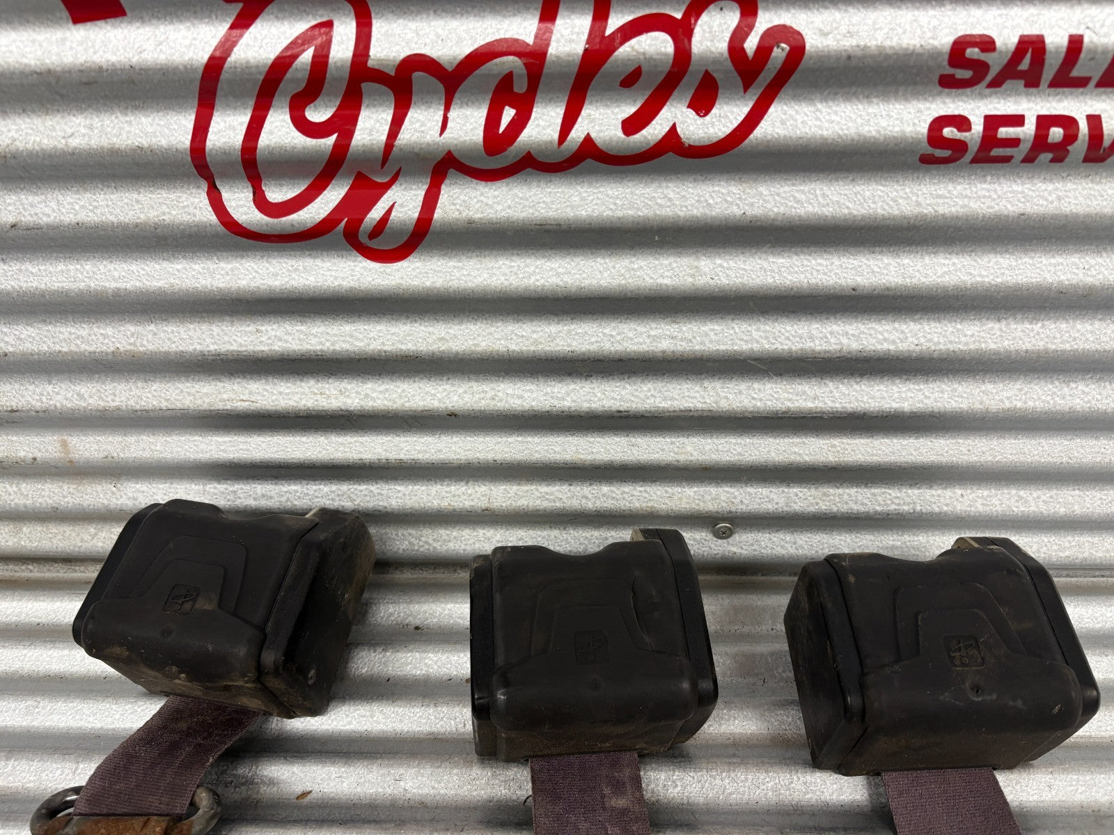 2014 Polaris Ranger 570 Crew EFI Seat Belts & Buckles Full Set OEM 2635049