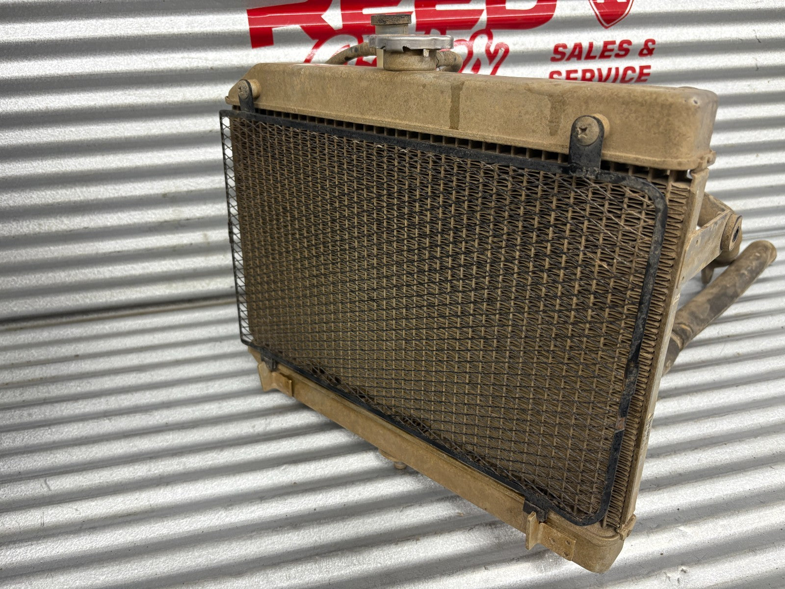 2013 Suzuki KingQuad 750 AXi Radiator & Cooling Fan 17710-31G20/ 17800-31G10