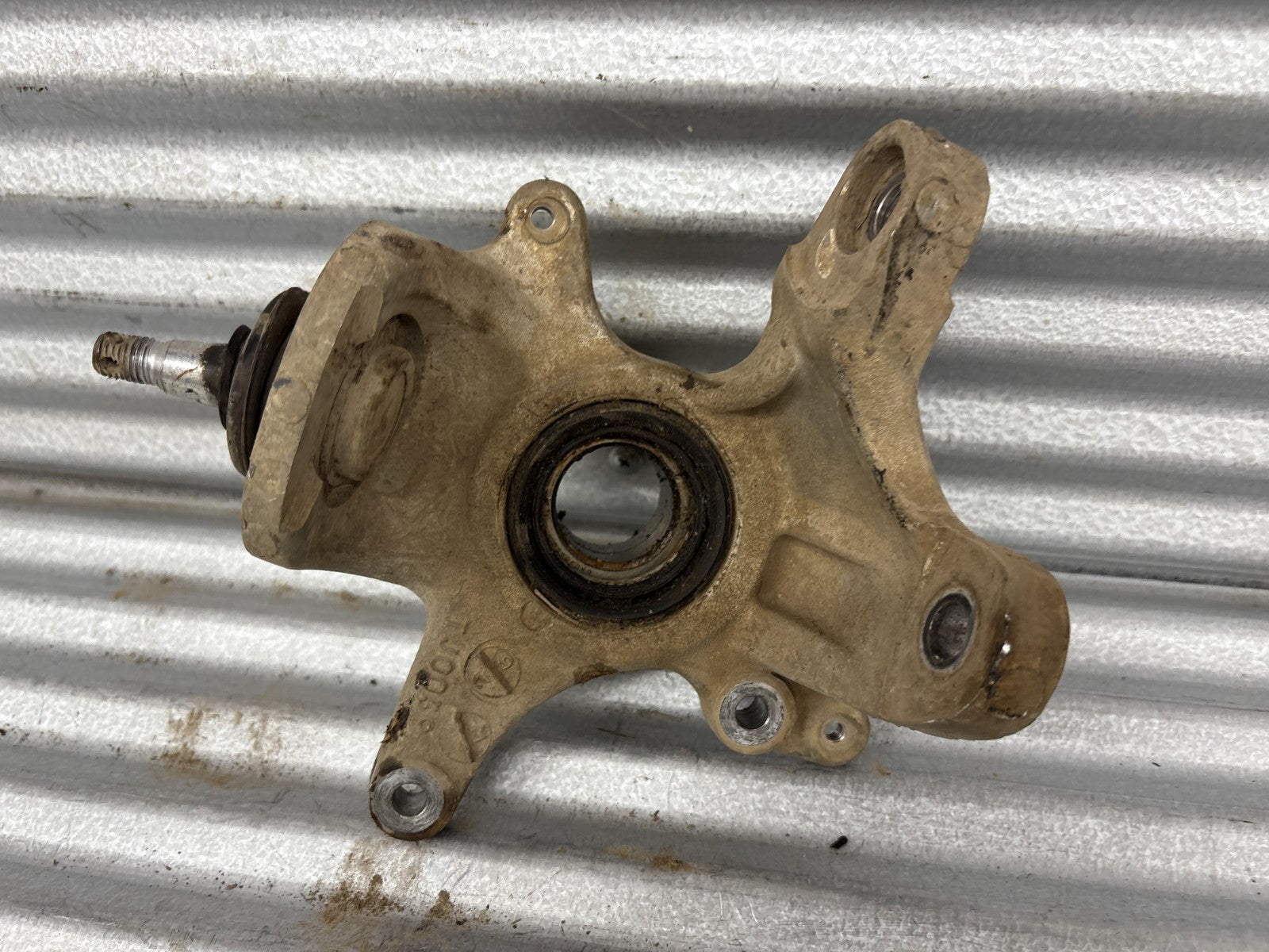 2013 Suzuki KingQuad 750 AXi Steering Knuckle Front Right OEM 51231-31G00