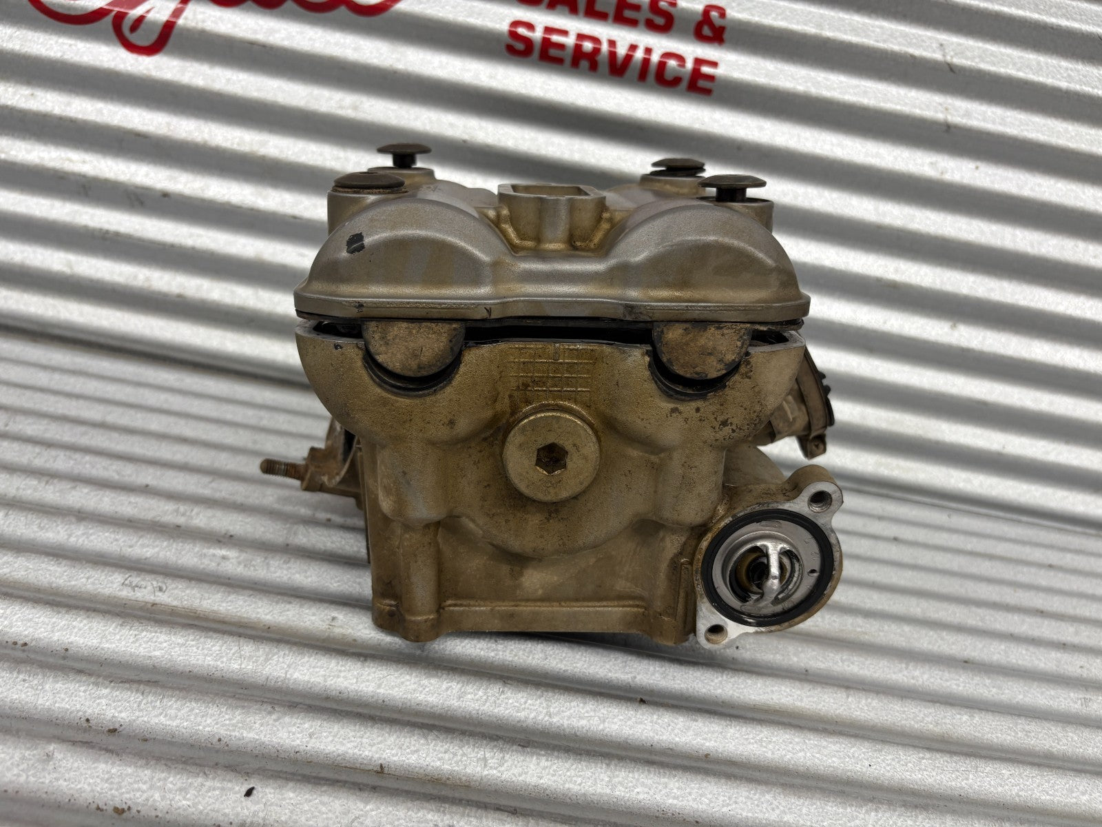 2013 Suzuki KingQuad 750 AXi Cylinder Head Assembly OEM 11100-31G00