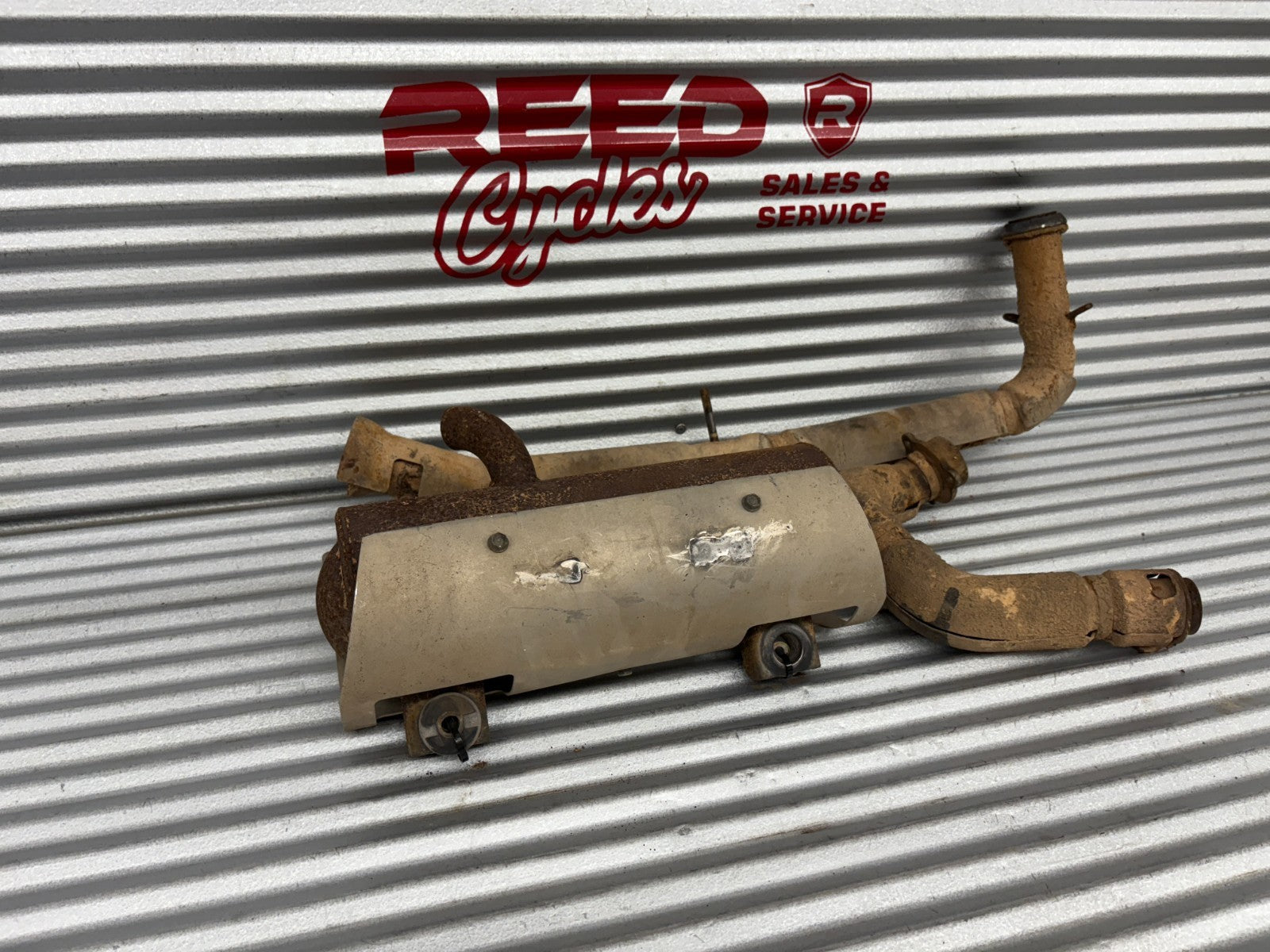 2014 Polaris Ranger 570 EFI EPS Exhaust Muffler OEM 1262335-489