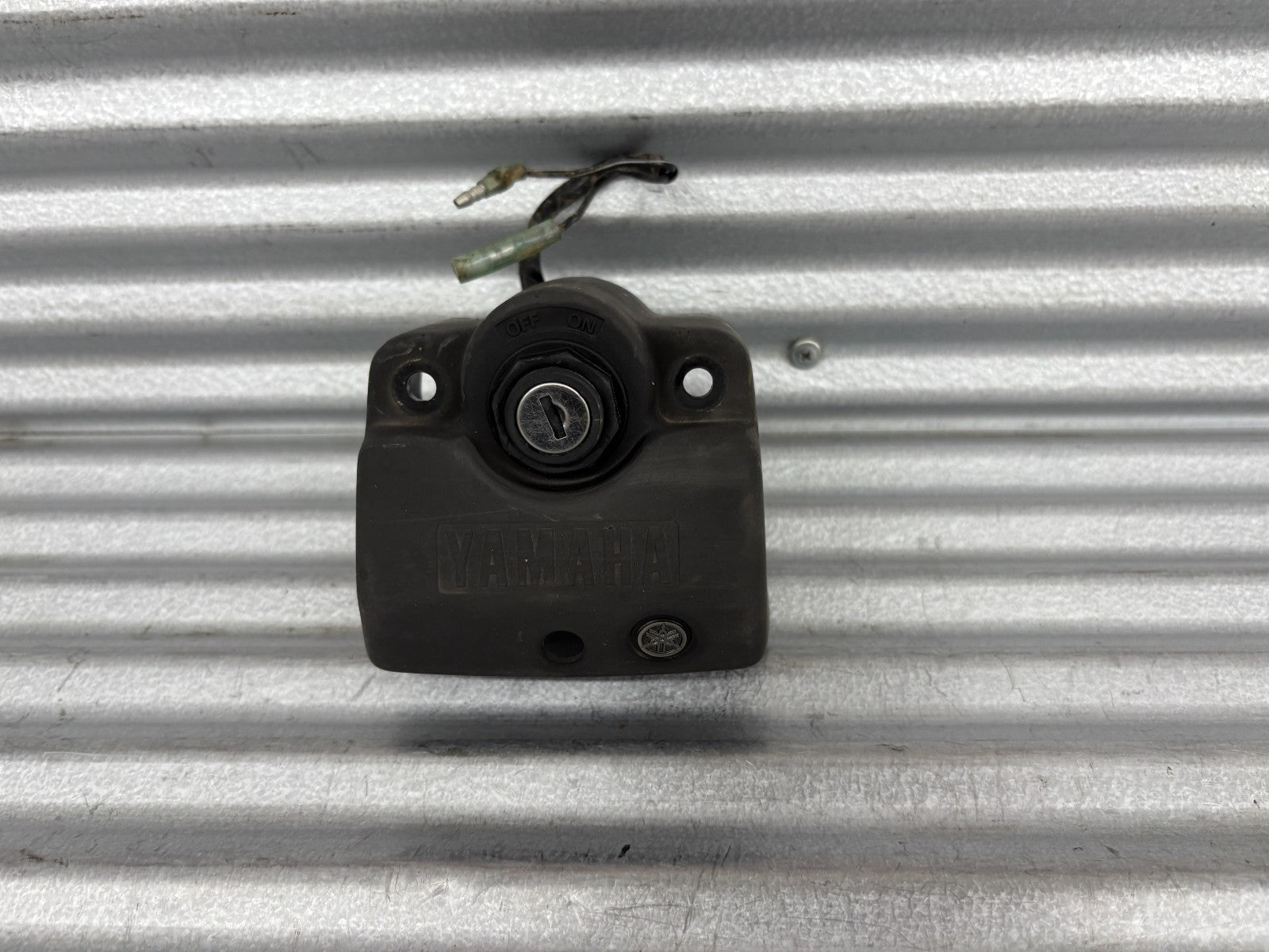 2000 Yamaha Blaster YFS200 Handlebar Protector and Ignition OEM 2GU-26124-01-00