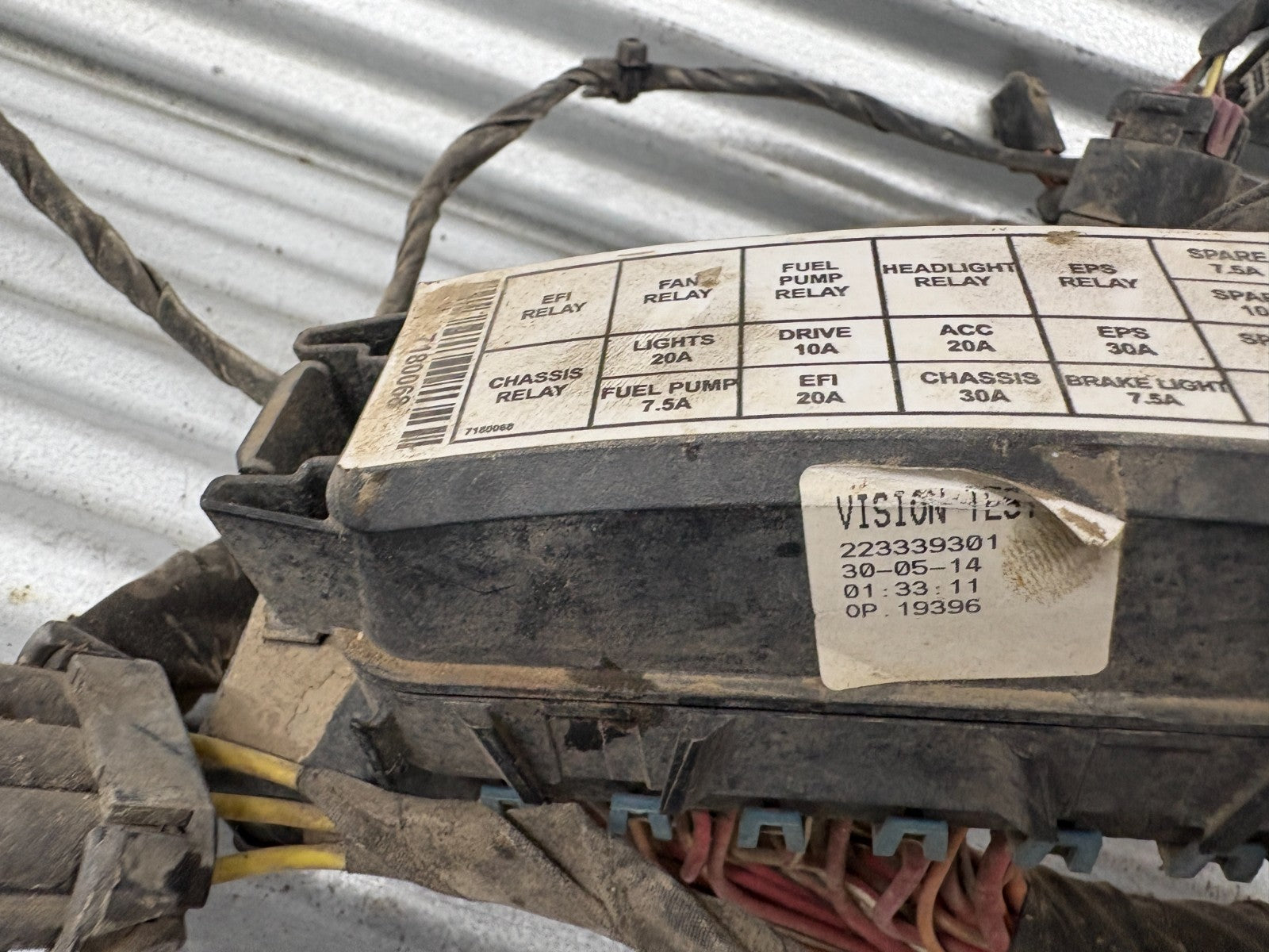 2014 Polaris Ranger 570 EFI Wiring Harness Chassis OEM 2412639