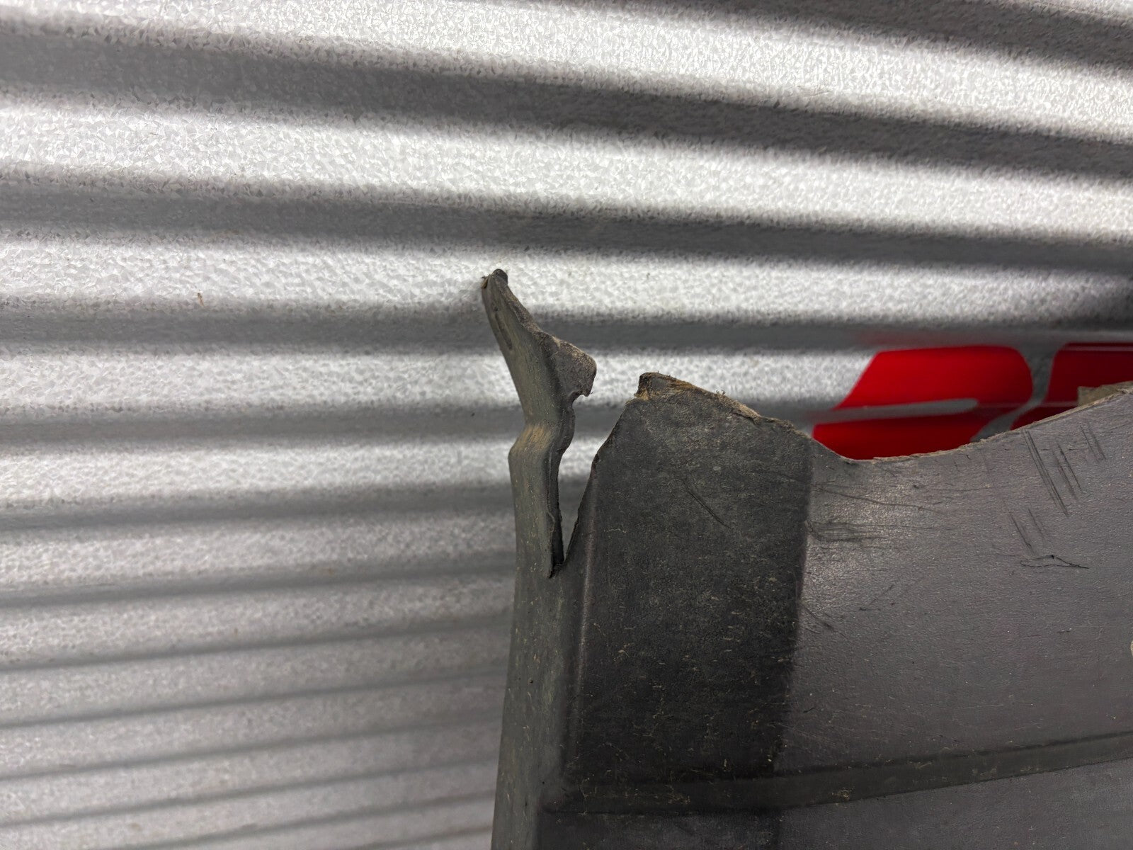 2013-2019 Polaris Brutus HDO Left Black Rear Fender w/ Rocker Panel 5439007-070