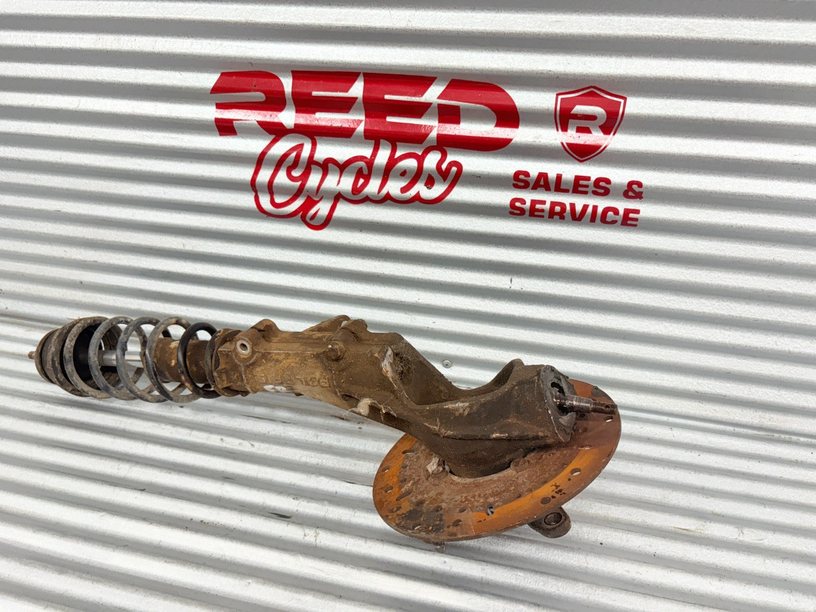 2002 Polaris Sportsman 700 Right Front Strut & Disc Brake OEM 7042054-067