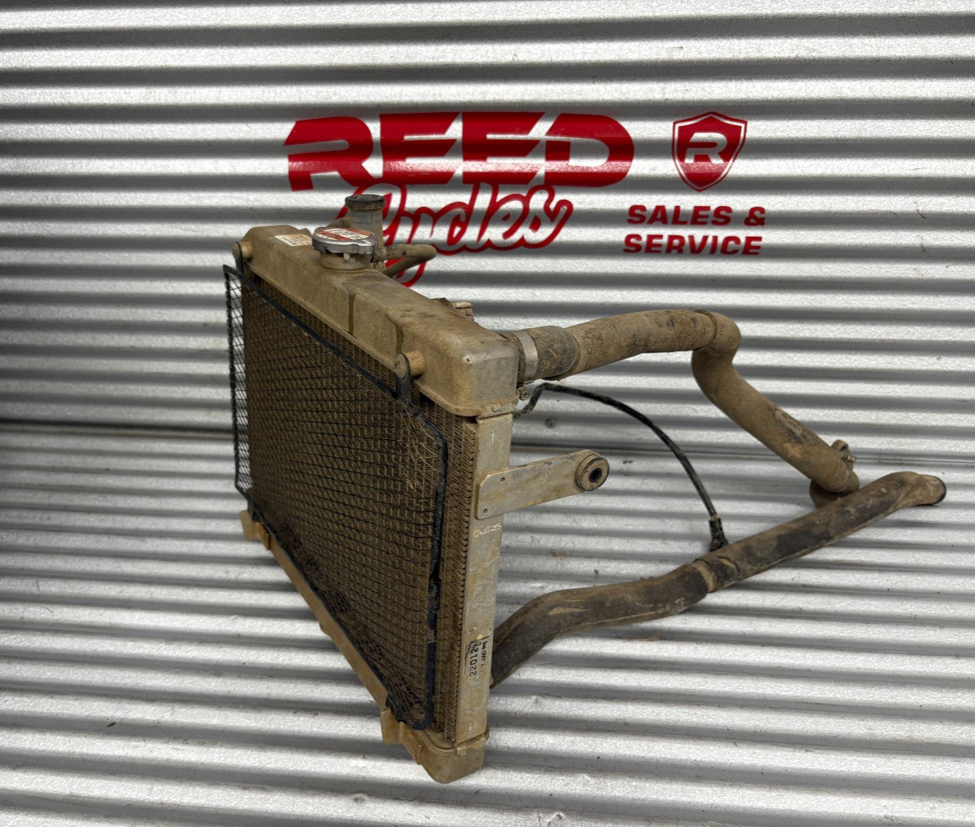 2013 Suzuki KingQuad 750 AXi Radiator & Cooling Fan 17710-31G20/ 17800-31G10