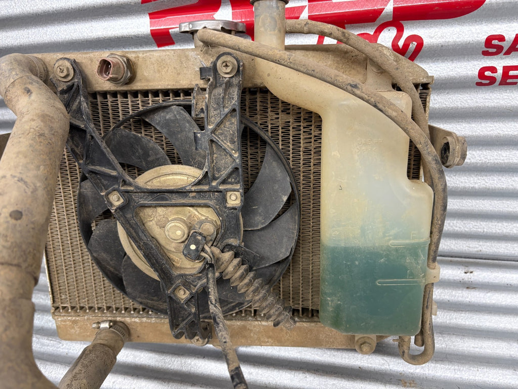 2013 Suzuki KingQuad 750 AXi Radiator & Cooling Fan 17710-31G20/ 17800-31G10