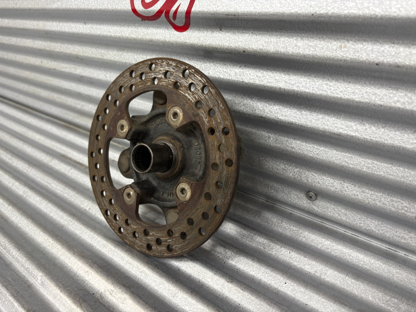 2010 Kawasaki Teryx 750 Front Right Wheel Hub with Disc Brake Rotor OEM 49030