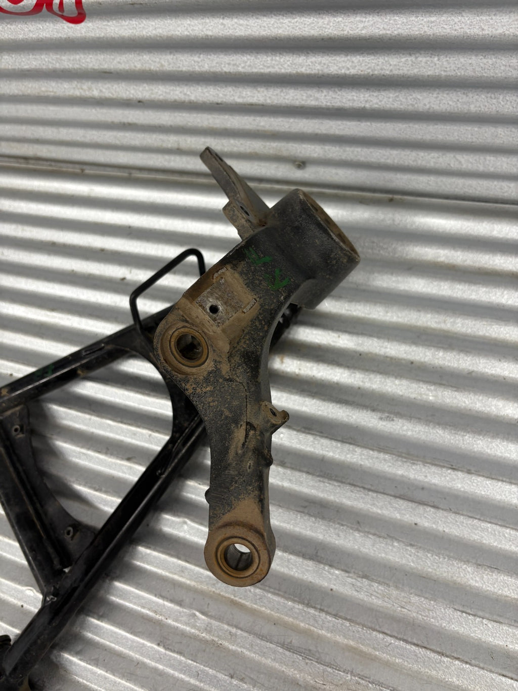 2010 Kawasaki Teryx 750 Right Front Knuckle & Upper A-Arm OEM 39186-0097