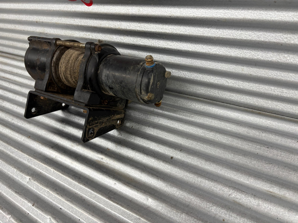 VIPER Midnight MD-3500 UTV/ATV 3500lb Black Synthetic Rope Winch Wiring Included