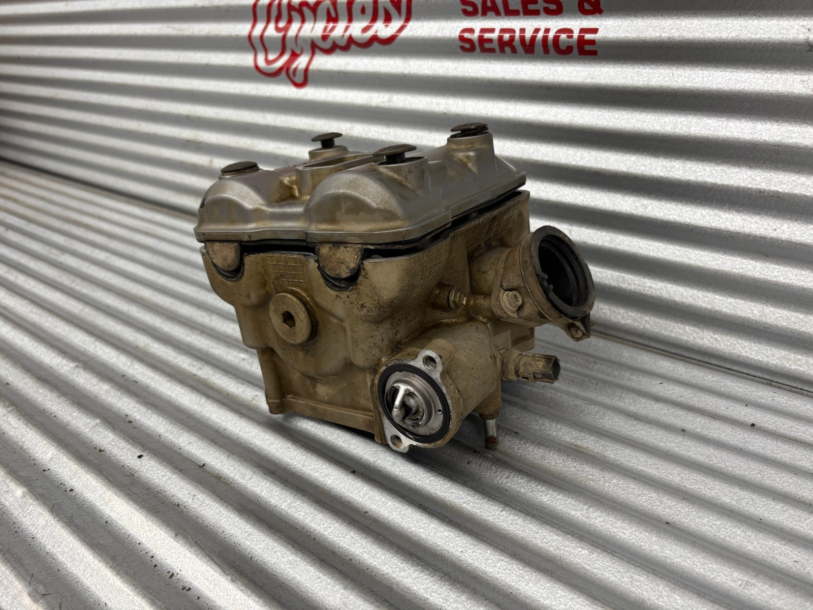 2013 Suzuki KingQuad 750 AXi Cylinder Head Assembly OEM 11100-31G00