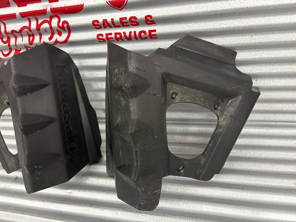 2010 Kawasaki Teryx 750 Left & Right Rear Control Arm Guards OEM EB416