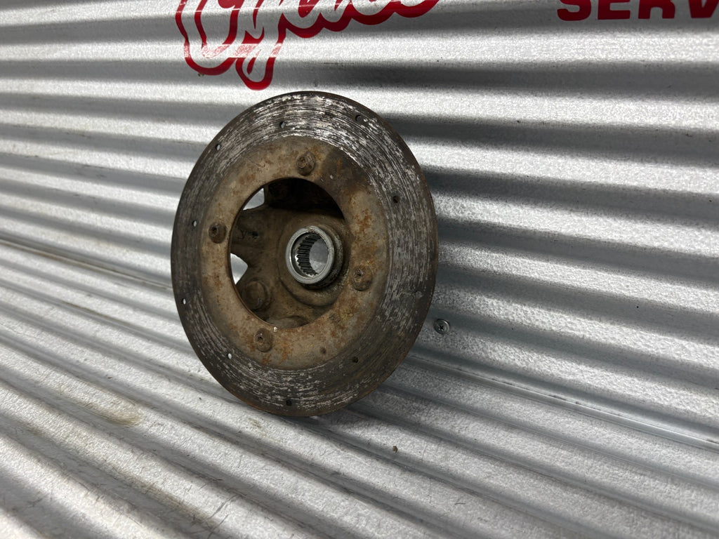 2007 Arctic Cat 400 4x4 ATV Left Front Wheel Hub & Rotor OEM 1502-462 / 1436-164