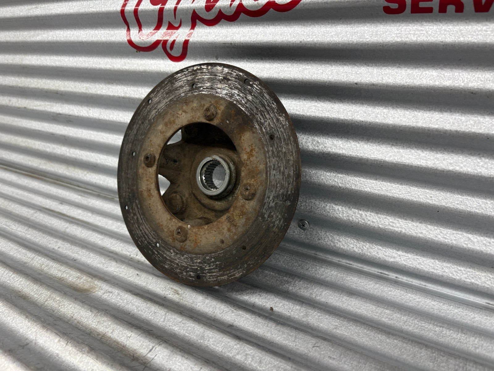 2007 Arctic Cat 400 4x4 ATV Left Front Wheel Hub & Rotor OEM 1502-462 / 1436-164