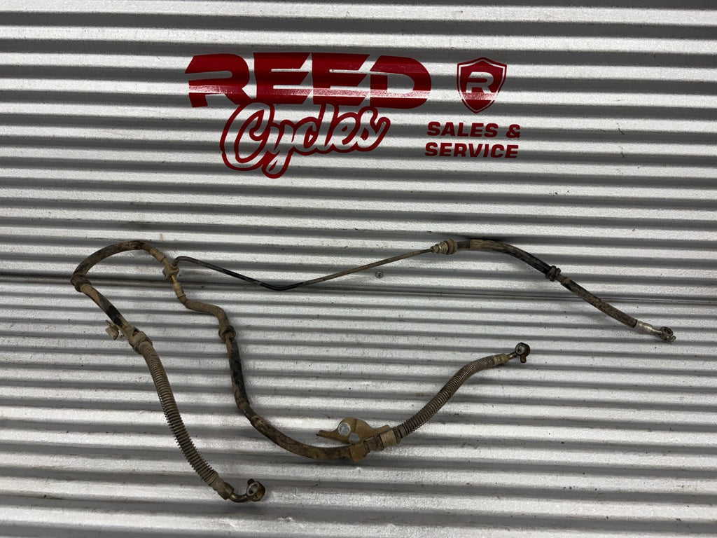 2013 Suzuki KingQuad 750 AXi Front Brake Hose Lines Set OEM 59240-31G50