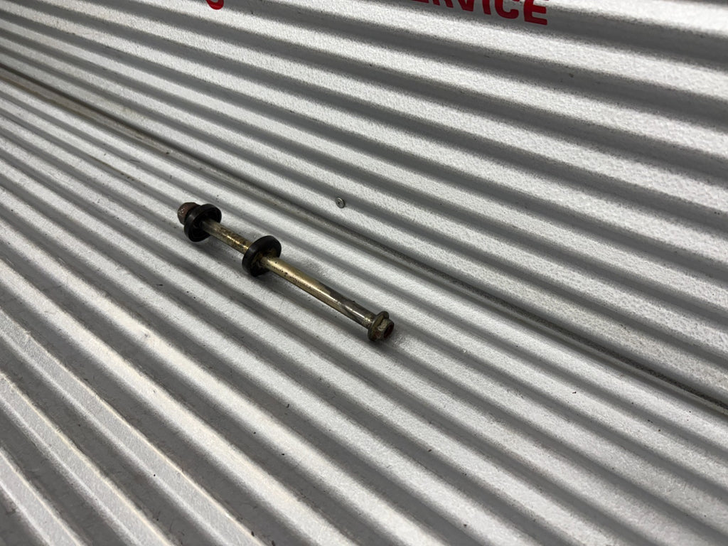 1986 Honda XL 600R Swingarm Pivot Bolt With Caps OEM 90121-MG3-000