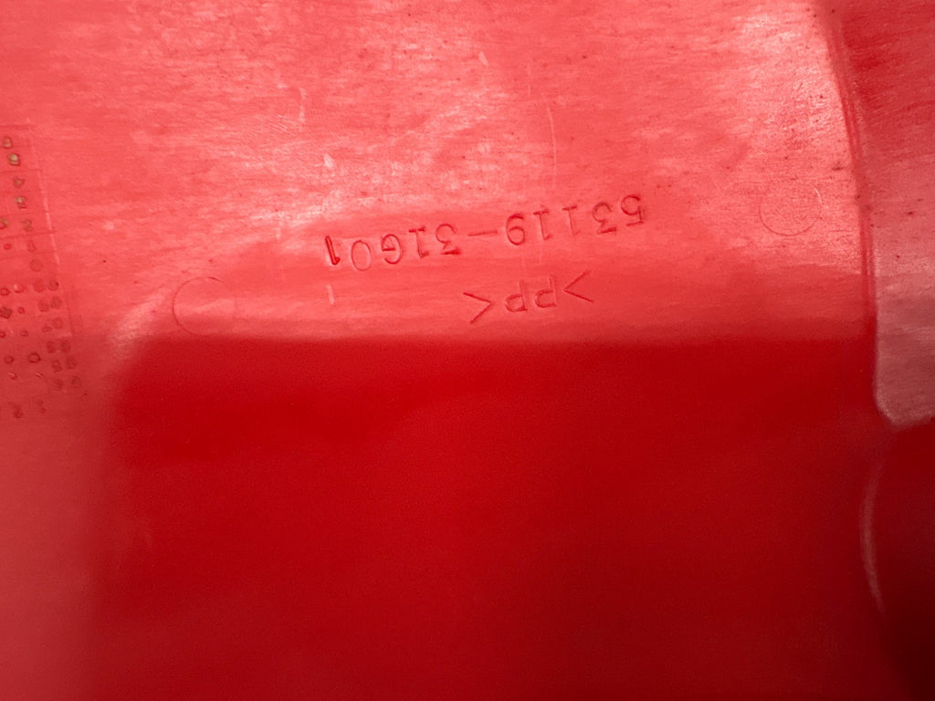 2013 Suzuki KingQuad 750 AXi Center Fender (Red) OEM 53119-31G02-YT9