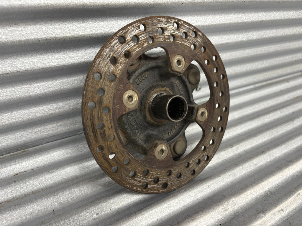 2010 Kawasaki Teryx 750 Front Right Wheel Hub with Disc Brake Rotor OEM 49030