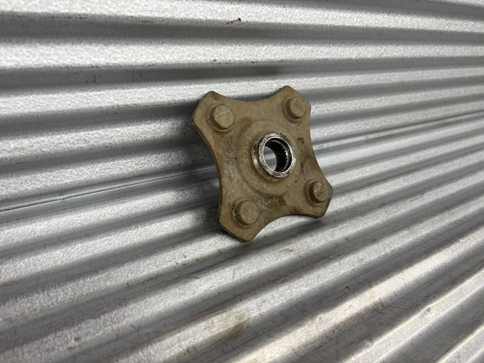 2007 Arctic Cat 400 4x4 ATV Rear Left Wheel Hub & Rotor OEM 1502-462 / 1436-164