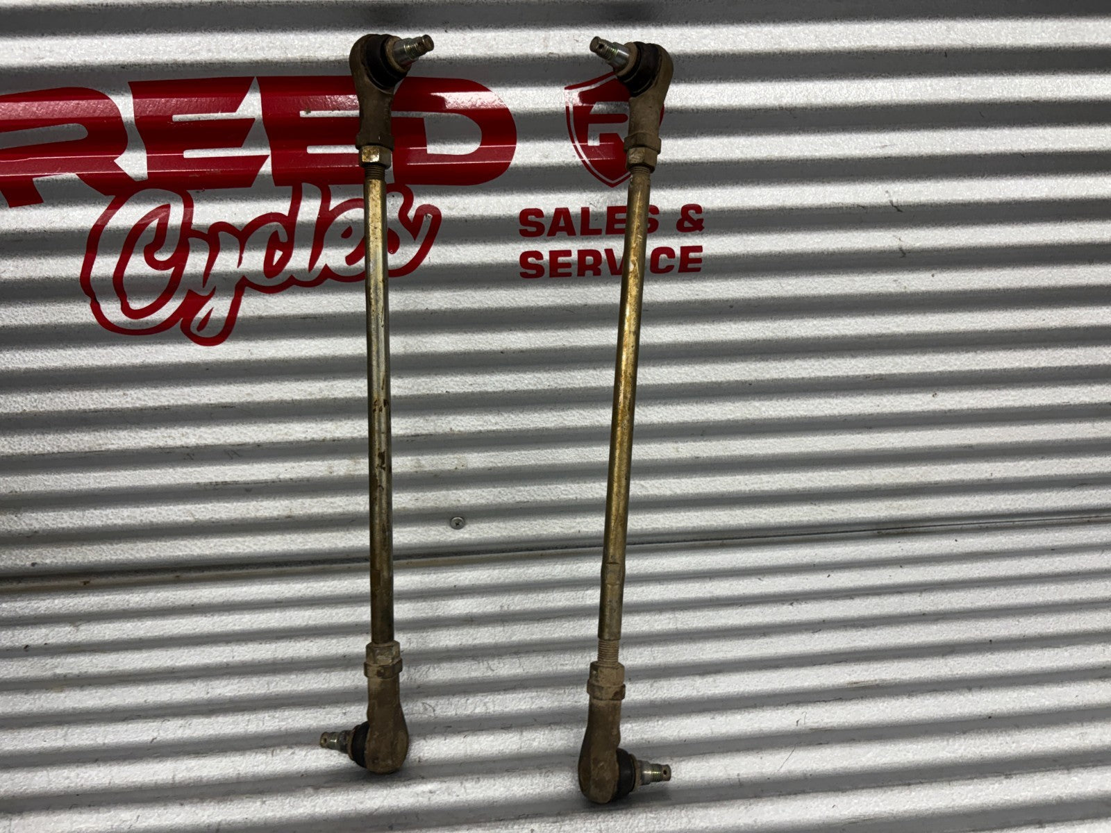 2013 Suzuki KingQuad 750 AXi Steering Tie Rods Set Pair OEM 51281-31G01