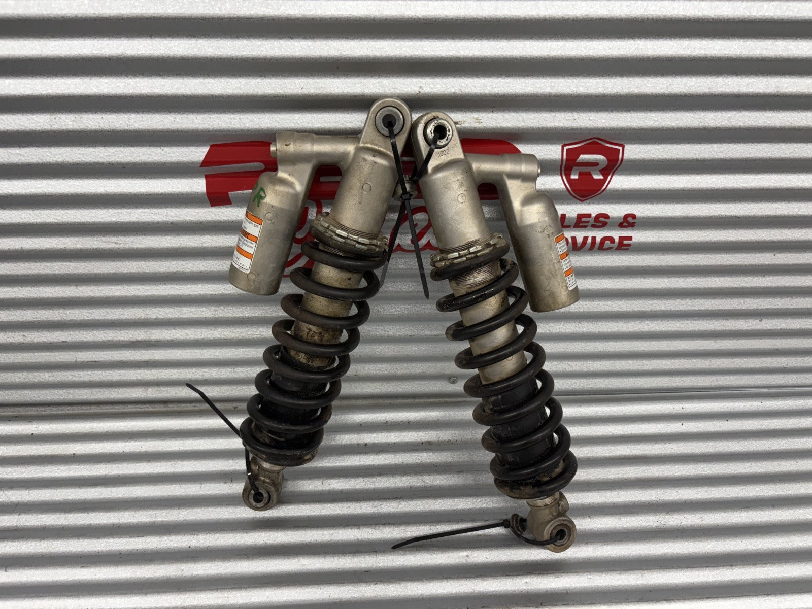 2010 Kawasaki Teryx 750 Rear Shocks Suspension OEM 45014-0262-VM