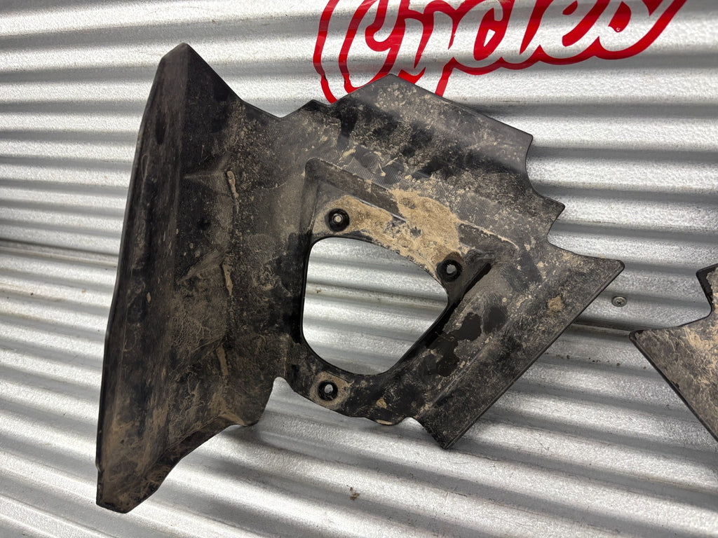 2010 Kawasaki Teryx 750 Left & Right Rear Control Arm Guards OEM EB416