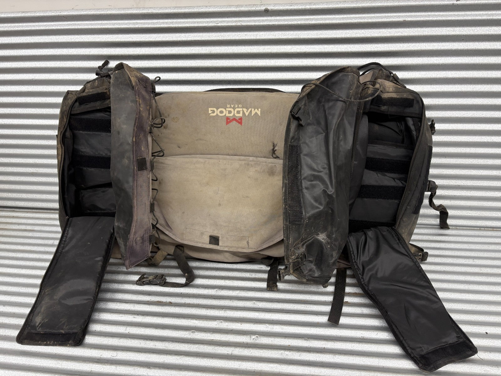 2013 Suzuki KingQuad 750 AXi Rear Back Luggage Rack Seat Bags