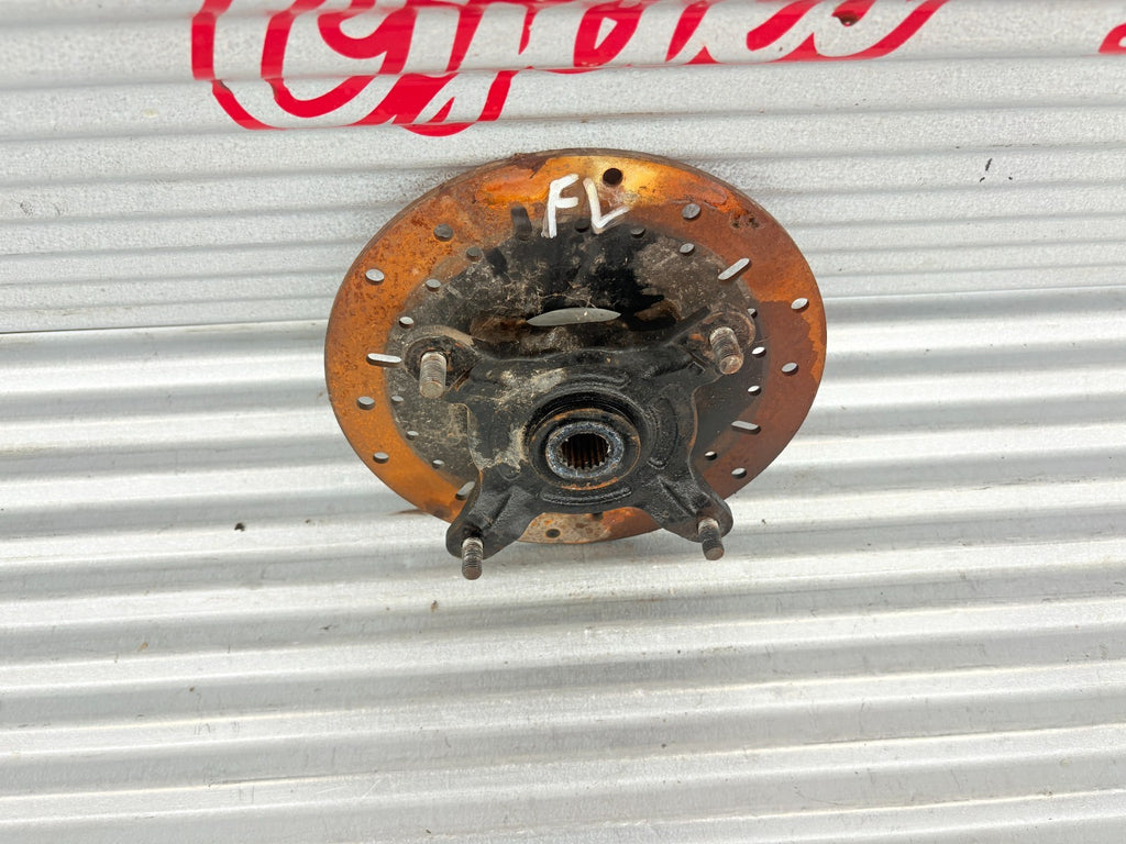 2002 Polaris Sportsman 700 Front Left Wheel Hub & Disc Brake OEM 5131935 5244314