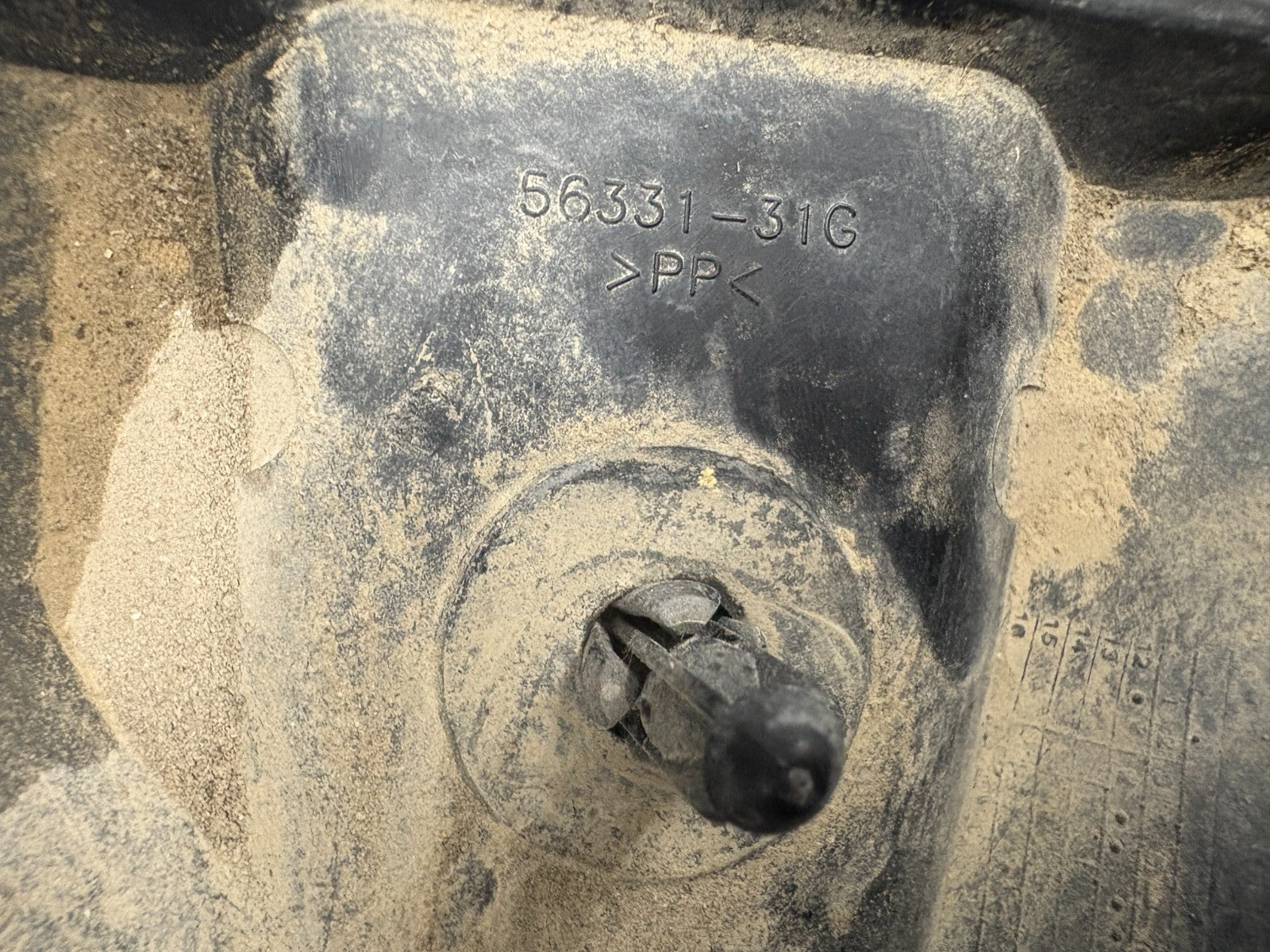 2013 Suzuki KingQuad 750 AXi Lower Handle Cover OEM 56331-31G00-291