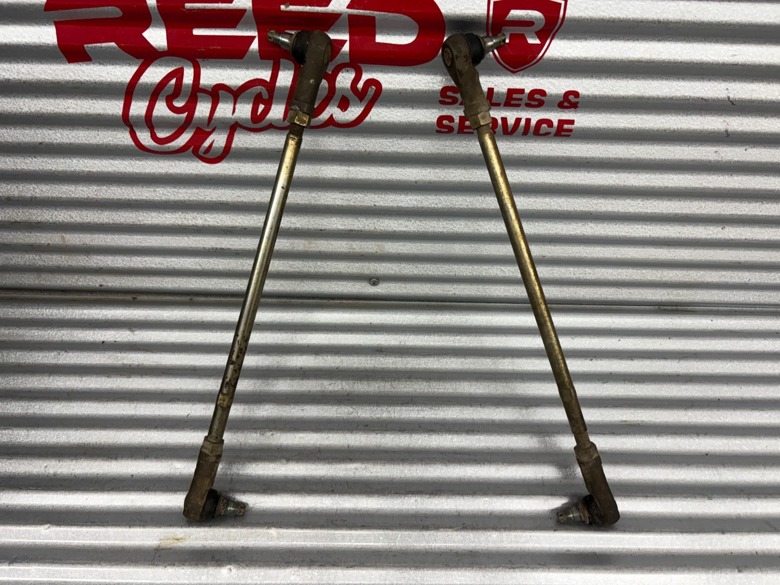 2013 Suzuki KingQuad 750 AXi Steering Tie Rods Set Pair OEM 51281-31G01