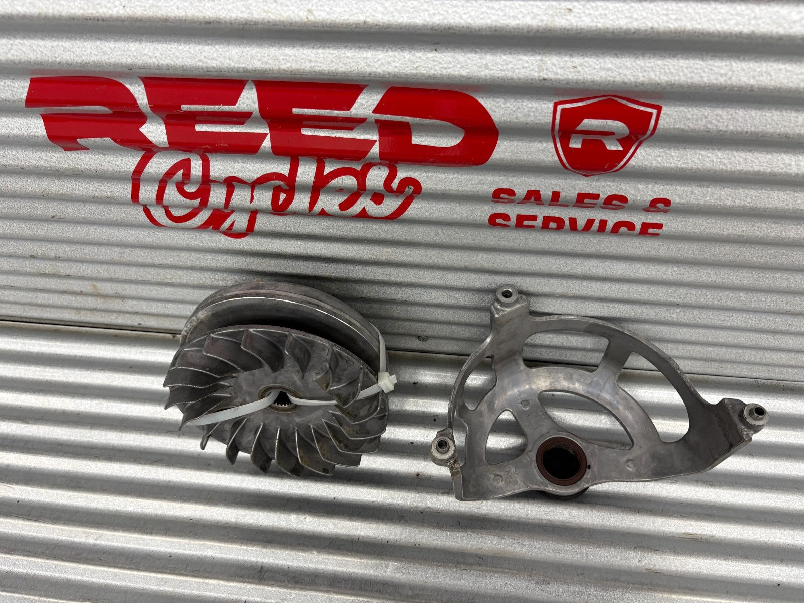 2013 Suzuki KingQuad 750 AXi Primary Drive Clutch with Bracket OEM 21110-31G00