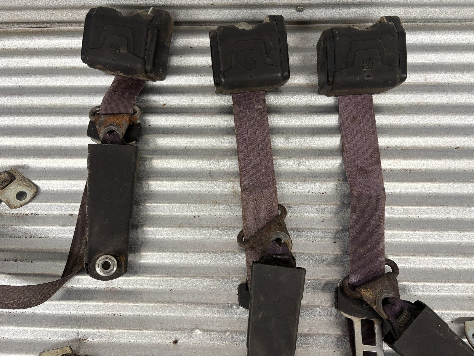 2014 Polaris Ranger 570 Crew EFI Seat Belts & Buckles Full Set OEM 2635049