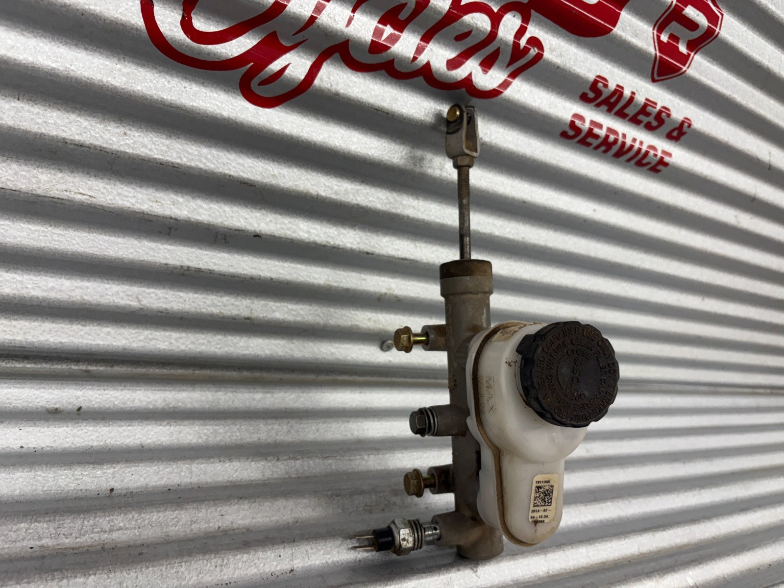 2014 Polaris Ranger 570 Crew EFI Brake Master Cylinder OEM 1911515