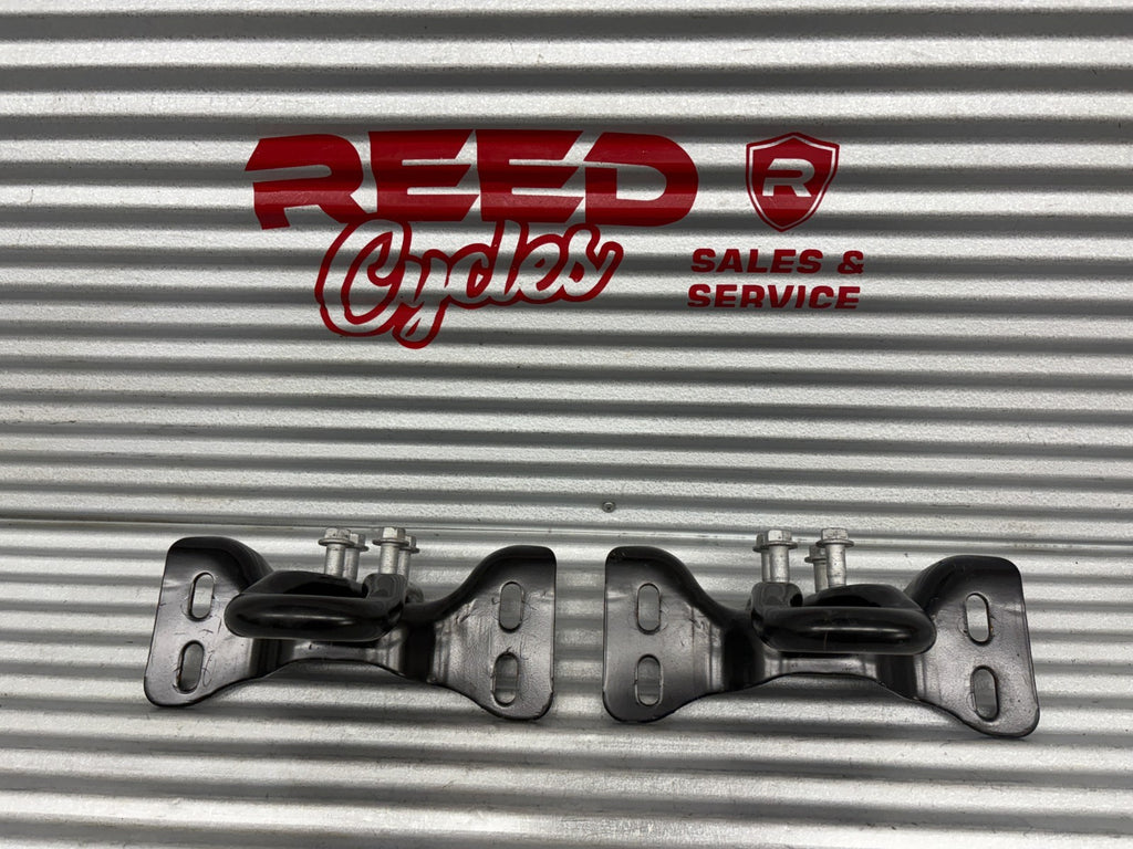 Front Tow Hooks Pair Black | Fits Ford F250 F-250 Super Duty 2017-2025 OEM